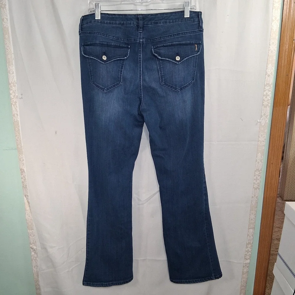 Vintage America Vintage Boot-Y Boot Cut Womens Jeans Size‎ 14/32 Med Wash